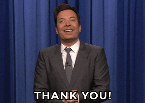 Thank You GIF by The Tonight Show Starring Jimmy Fallon