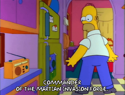 Confused Season 3 GIF by The Simpsons
