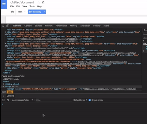 dom chromium GIF