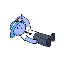 Tired Go To Sleep Sticker by Kudai