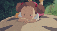 Tired My Neighbor Totoro GIF