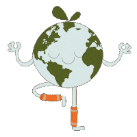 helorp94 happy meditation calm zen Sticker