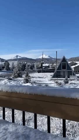 Snow Blankets Central Colorado as Winter Storm Warnings Continue