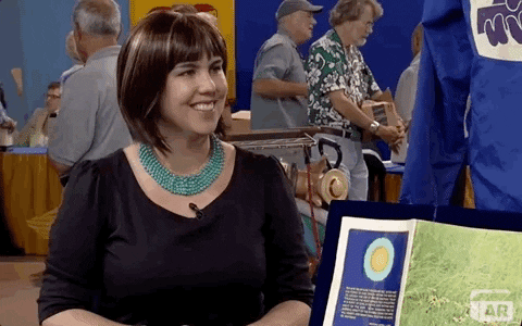 A Moment Reaction GIF by ANTIQUES ROADSHOW | PBS