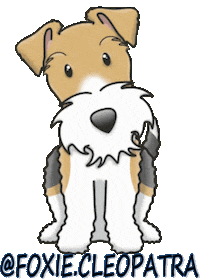 Wire Fox Terrier Hello Sticker