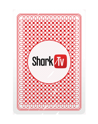 Sharktvcardsback Sticker by SharkTv
