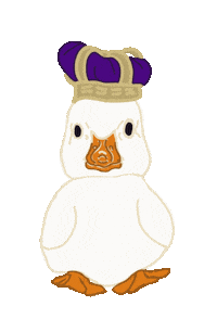 Spring Crown Sticker by James Madison University