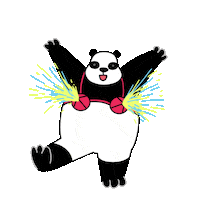 Celebrate Happy New Year Sticker by Percolate Galactic