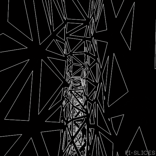 pislices giphyupload loop 3d trippy GIF