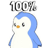 Penguin Yes Sticker by Pudgy Penguins