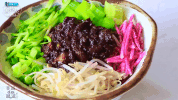 chinese food noodles GIF