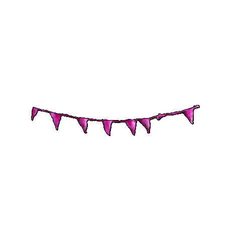 MarieWelke3 giphygifmaker party decoration garland Sticker