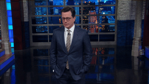Stephen Colbert No GIF by The Late Show With Stephen Colbert