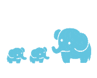 minabe_corporation summer water japan elephant Sticker