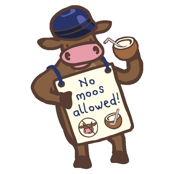 Coconut Dairy Free Sticker by Ella's Kitchen