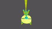 olobobtop fun animation tv green GIF