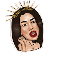 Makeup Queen Sticker