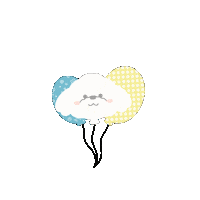 Dog Balloon Sticker