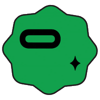 Glowincpotion green glowinc glowincpotion logogram Sticker
