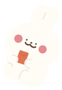 chuntzu rabbit newyear 新年 兔 Sticker