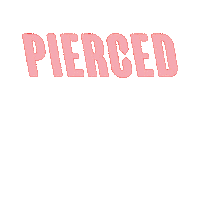 PiercedConceptStore piercings pierced shoppierced piercedconceptstore Sticker