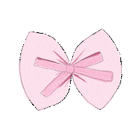 Pink Bow Sticker by Morning Pet