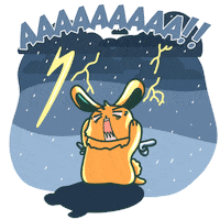 Shocked Surprise Sticker by Milikumi