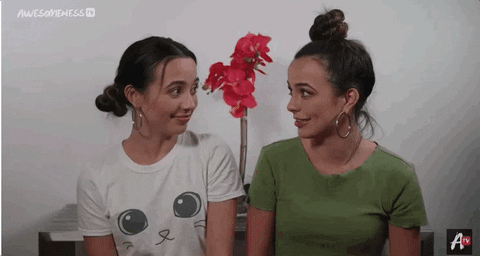 Twinmyheart Twins Veronicamerrell Vanessamerrell Merrelltwins Hug Sisters Bffs GIF by AwesomenessTV