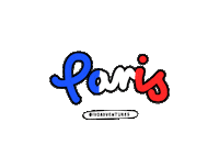 ivoadventures travel paris france trip Sticker