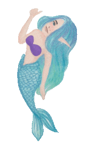 ShvetcArt mermaid хорошо русалка shvetcart Sticker