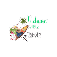 Vietnam Travel Sticker by Tripoly