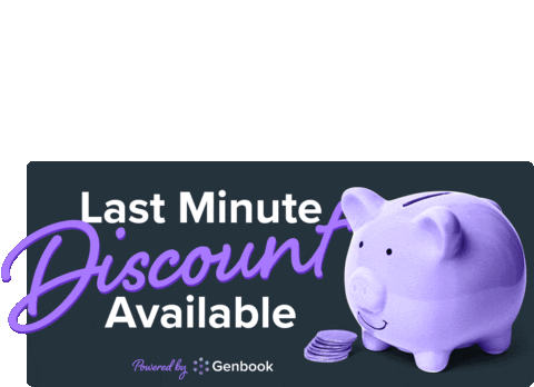 Discount Last Minute Sticker by Genbook