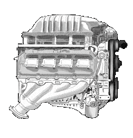Motor Engine Sticker