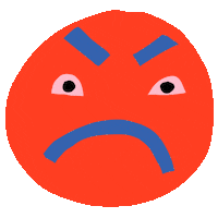 Sad Fight Sticker