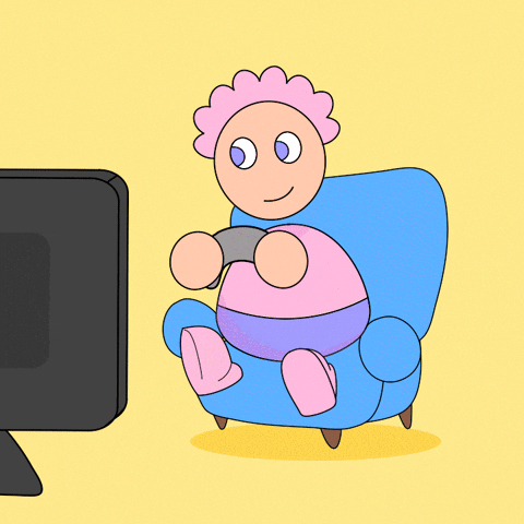 Relaxed Video Games GIF by Fatman