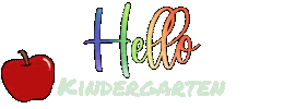 Back To School Hello Sticker