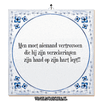 Wijsheid Spreuk Sticker by Tegelspreuken.nl