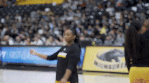 Dance Basketball GIF by Milwaukee Panthers