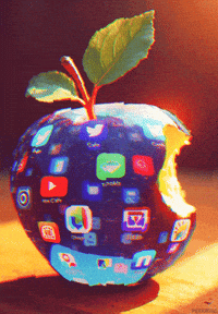 Good Morning Art GIF by PEEKASSO