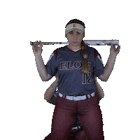 Elon Softball Sticker by Elon Phoenix