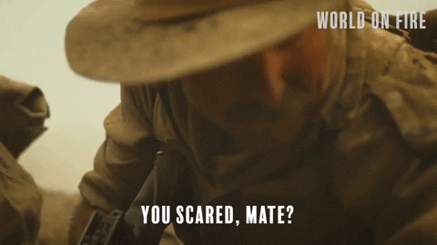 Scared Bbc GIF by Mammoth Screen