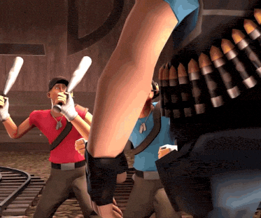T Pose Team Fortress 2 GIF