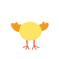Happy Chicken Sticker by limango