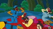 animation domination blood GIF by AOK