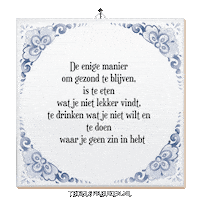 Nl Wijsheid Sticker by Tegelspreuken.nl