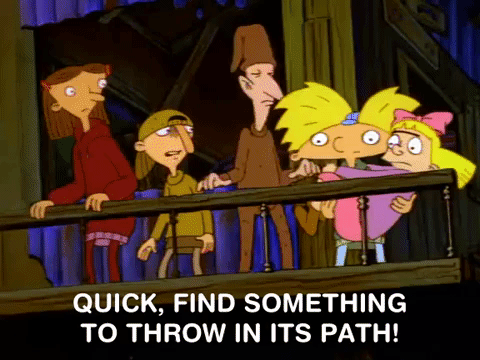 hey arnold nicksplat GIF