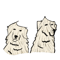 Great Pyrenees Earth Day Sticker