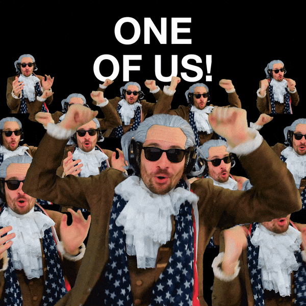 Welcoming One Of Us GIF