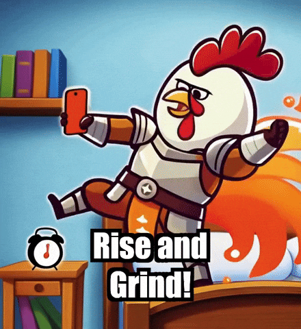 Rise And Grind Social Media Trends GIF by Zorooster