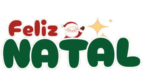 Feliz Natal Ano Novo Sticker
